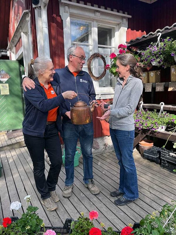 SLC - Gardsboden fran vanster Ingemo Froberg Henrik Froberg Camilla Andersson