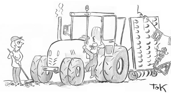 SLC - Bred Traktor